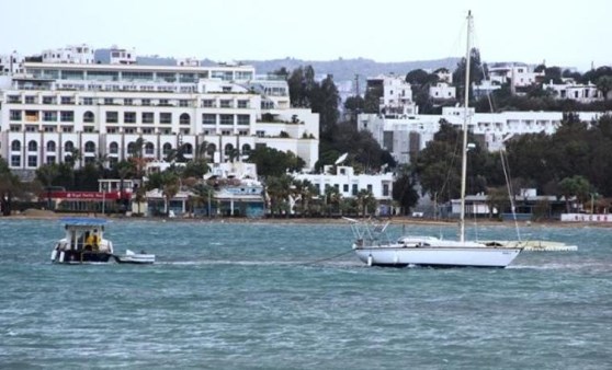 Bodrum'da tekneler battı, araziler sular altında kaldı