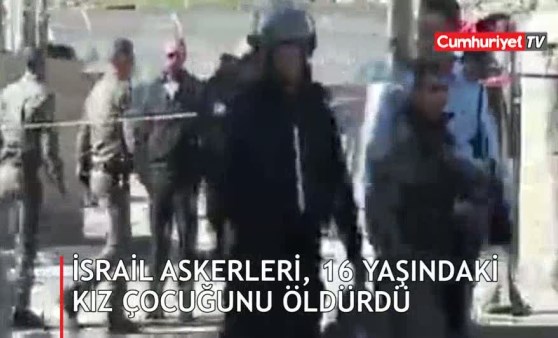 İsrail askerleri, 16 yaşındaki kız çocuğunu öldürdü