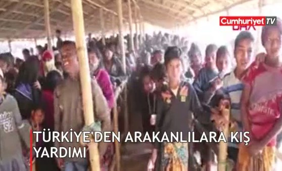 Türkiye'den Arakanlılara kış yardımı