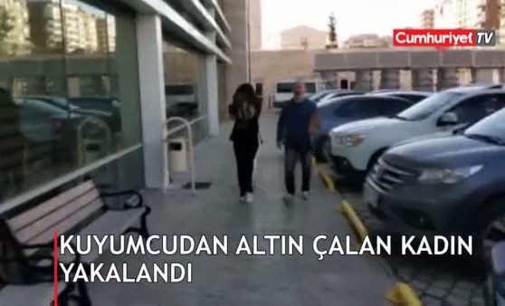 Altın çaldığı iddiası ile yakalandı