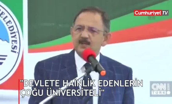 AKP'nin Ankara adayı Özhaseki'nin 'okumuş hainler' sözü yıllar sonra gündem oldu (04.01.2019)(Video Haber)