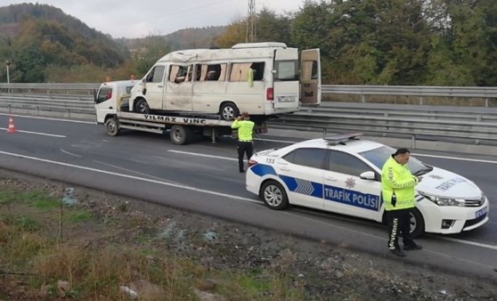 Zonguldak'ta kaza: Çok sayıda yaralı var