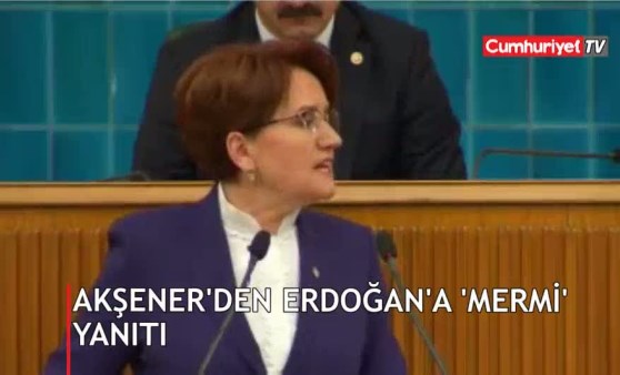 Akşener'den Erdoğan'a 'mermi' yanıtı