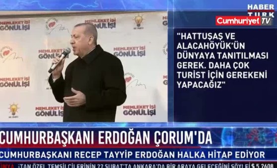 Erdoğan'dan 'altın' mesajı