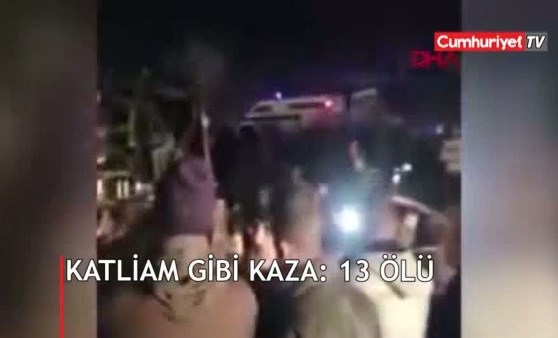 Makedonya'da katliam gibi kaza: 13 ölü