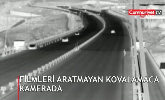 Filmleri aratmayan kovalamaca kamerada