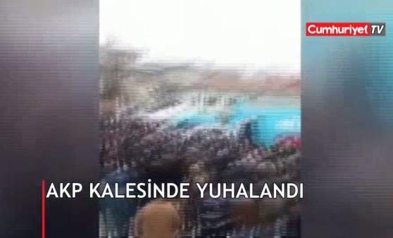 AKP kalesinde böyle yuhalandı