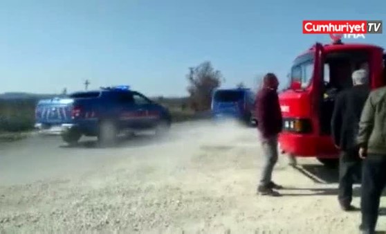 'Uçak düştü' ihbarı ekipleri hareket geçirdi