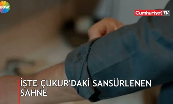 Çukur dizisindeki sansür izleyicinin dikkatinden kaçmadı