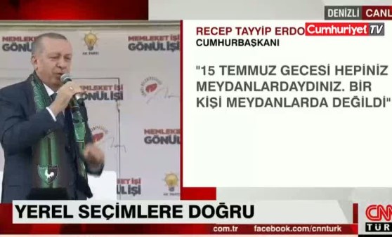 Erdoğan: İzmir'e inanın suyu ben getirdim