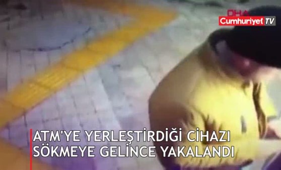 Polis sekiz saat onu bekledi! İşte yakalanma anı