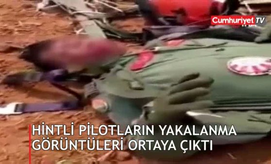 Hintli pilotların yakalanma videoları ortaya çıktı