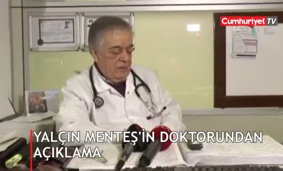 Doktoru Yalçın Menteş'in son anlarını anlattı