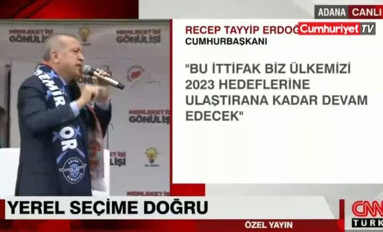 Erdoğan, 8 Mart'ı hedef aldı: Ezana terbiyesizlik ettiler (10.03.2019)(Video Haber)