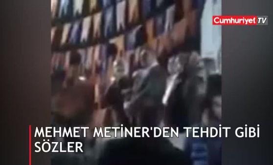 Mehmet Metiner'den tehdit gibi sözler (14.03.2019)(Video Haber)