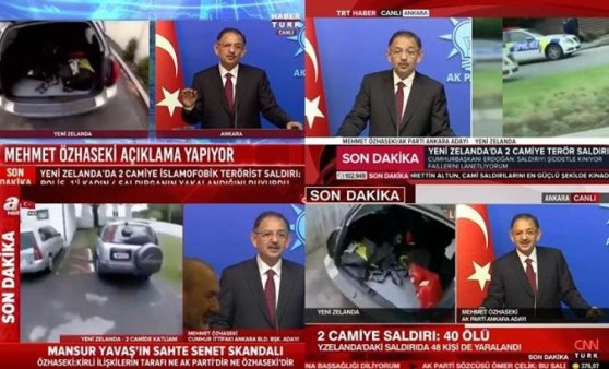 Mehmet Özhaseki, televizyonların yer vermediği Mansur Yavaş hakkında 'Kaçtı' deyip güldü