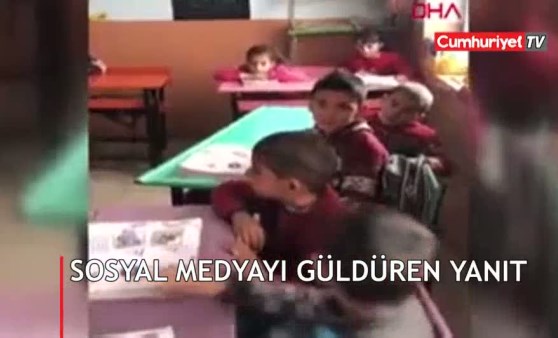 Kısa sürede binlerce kez paylaşıldı! Sosyal medyayı güldüren yanıt