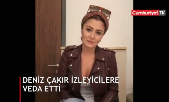 Deniz Çakır 'Vurgun' dizisi izleyicisine videoyla veda etti