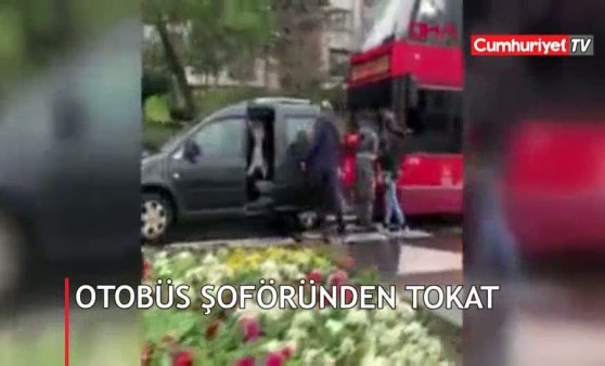 'Kadınsınız diye bir şey demiyorum' dedikten hemen sonra tokat attı