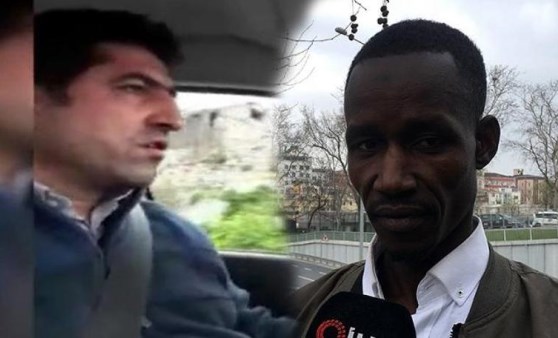 Senegalli turisti taciz etmişti, arkadaşları bu hale getirdi