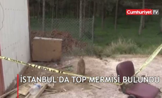 Büyükbakkalköy’de top mermisi bulundu (27.03.2019)(Video Haber)