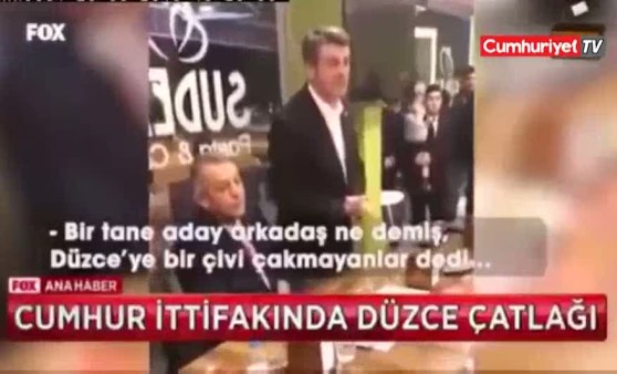 AKP'lilerle MHP'liler birbirine girdi: Hepimize çaktılar!