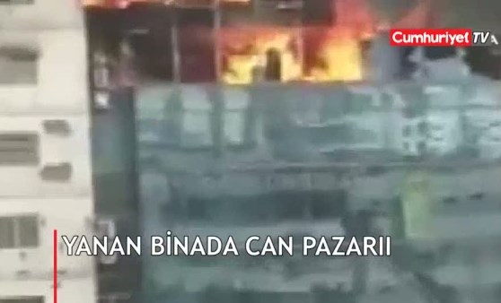 Bangladeş’te yanan binada can pazarı