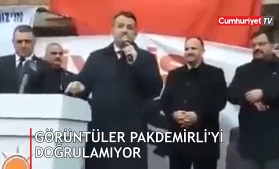 Görüntüler Pakdemirli'yi doğrulamıyor