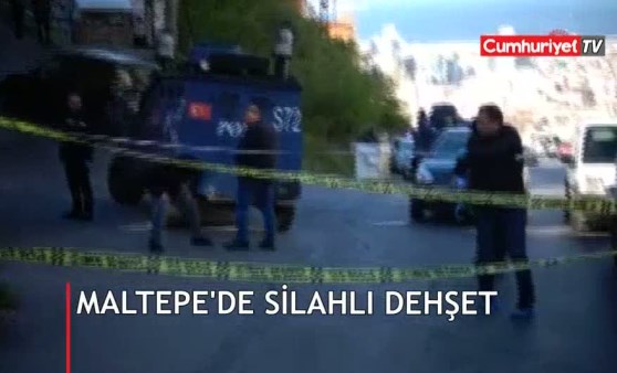 Maltepe'de dehşet! Kurşun yağdırdı