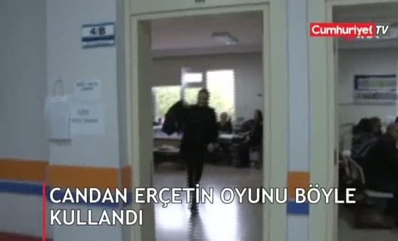 Candan Erçetin oyunu böyle kullandı