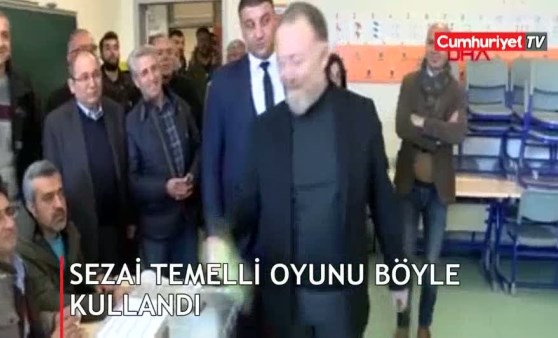 Oyunu kullanan Sezai Temelli'den ilk açıklama