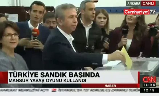 Oyunu kullanan Mansur Yavaş: Cevabını seçmen verecektir