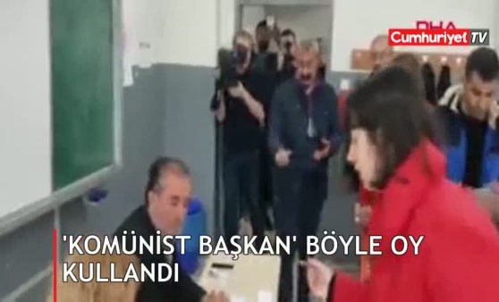 'Komünist Başkan' oyunu böyle kullandı