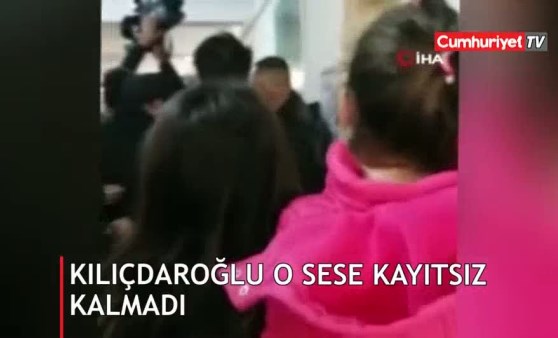 Kılıçdaroğlu o sese kayıtsız kalmadı: Kemal, Kemal...