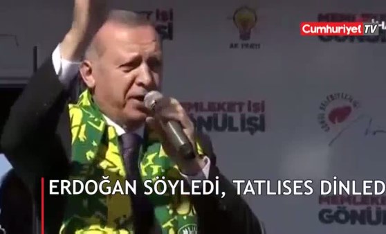 Erdoğan şarkı söyledi, Tatlıses dinledi