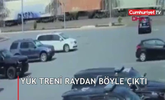 ABD’de yük treni raydan çıktı