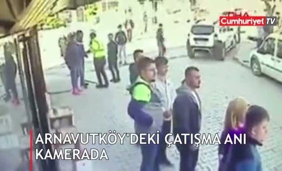 Çatışma anının görüntüleri ortaya çıktı