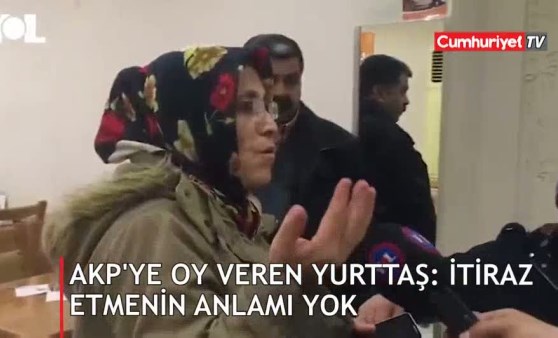 AKP'li yurttaşın isyanı: Seçim yenilenirse...