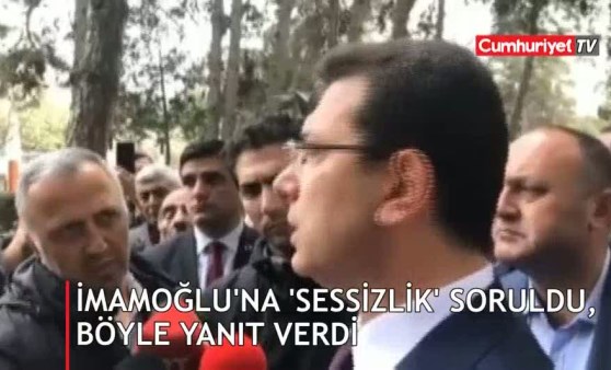 'Sessizliğe' İmamoğlu'ndan 30 saniyelik yanıt