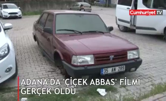 Adana'da 'Çiçek Abbas' filmi gerçek oldu