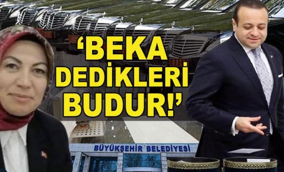 'Beka dedikleri budur'