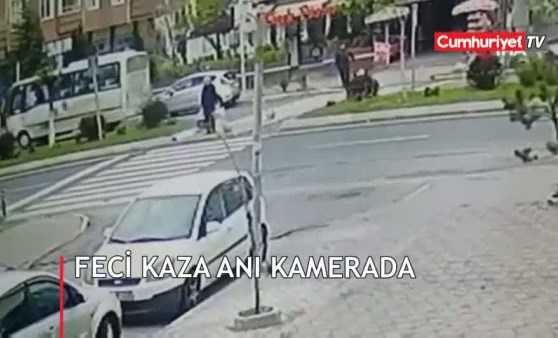 Metrelerce havaya uçtu, hiçbir şey olmamış gibi ayağa kalktı