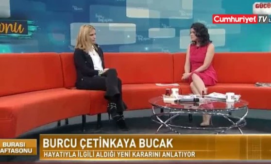 Burcu Çetinkaya Bucak başörtüsünü neden çıkardığını açıkladı (20.04.2019)(Video Haber)