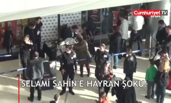 Selami Şahin'e hayran şoku