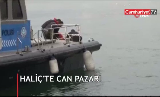 Haliç'te can pazarı