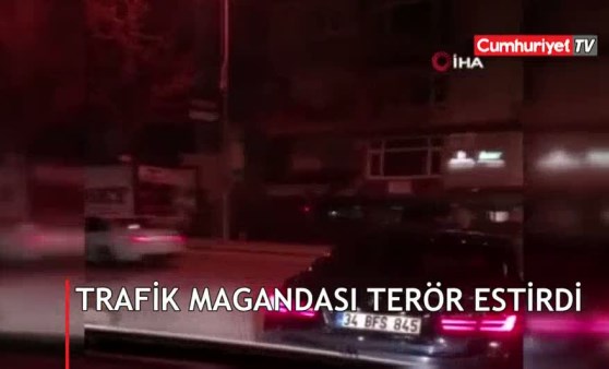 Yer: Bağdat Caddesi... Cep telefonuyla görüntülendi!