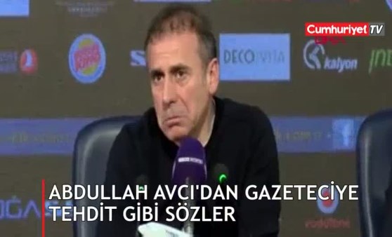 Gazeteciye tehdit gibi sözler!