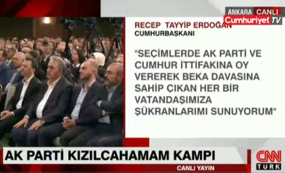 Erdoğan, şehit cenazesindeki saldırıda Kılıçdaroğlu'nu suçladı (28.04.2019)(Video Haber)