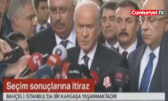 Devlet Bahçeli: Yeni bir seçim düşünülebilir