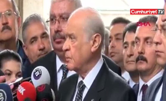 Devlet Bahçeli'den FOX muhabirine: Tilkilik yapıyorsunuz!